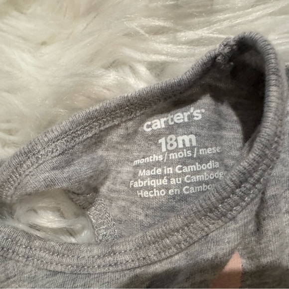 Carter’s Baby Girl Floral Matching Set size 18 months - Picture 5 of 9